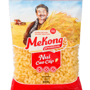 Nui Vàng Ống Ngắn Cao Cấp Gói 400g